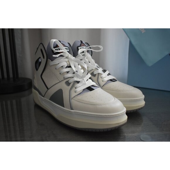 Just Don Basketball Courtside Hi ‘White Grey’ (32JUSQ01-226350-99) – Size 46 EU - Picture 8 of 16